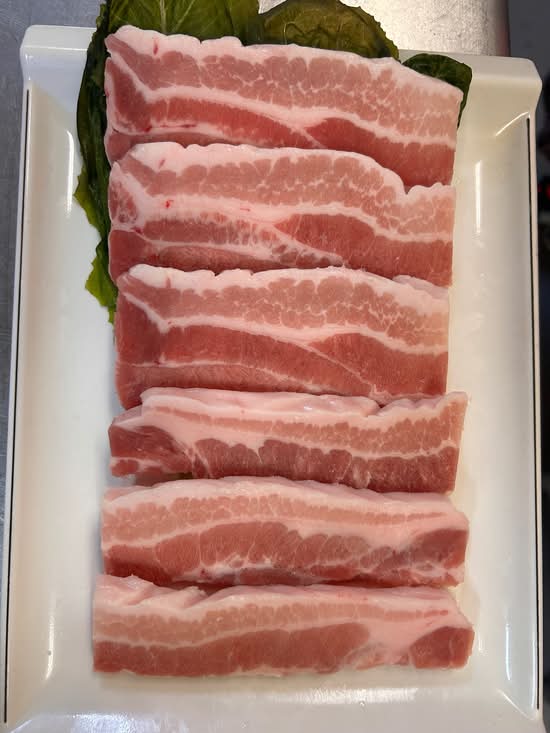 Samgyeopsal (Grilled Pork Belly)