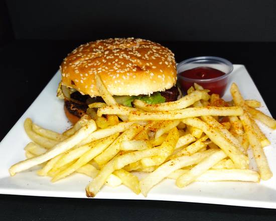 Combo Beyond Burger. (vegan)