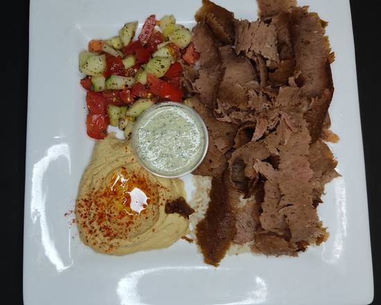 Gyro (lamb) plate
