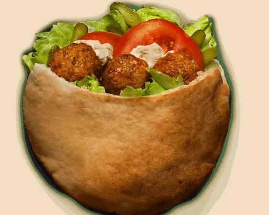 Falafel pita