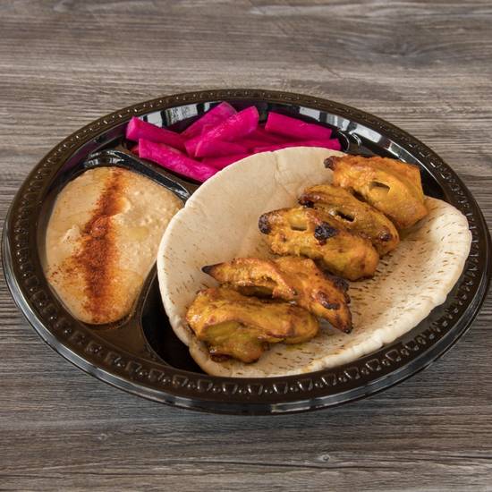 #1` Chicken Shish and Hummus