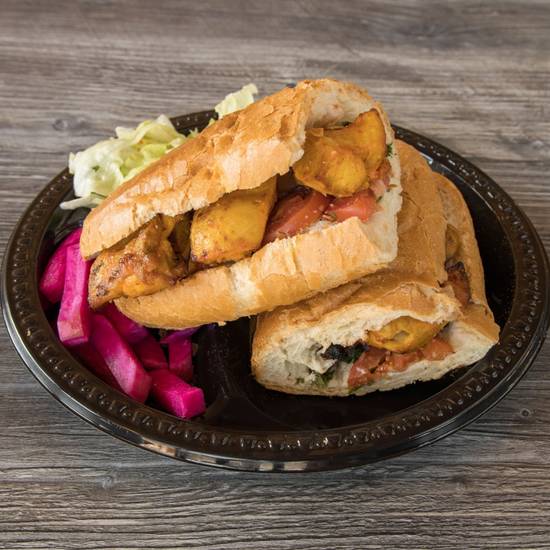 #18 Chicken Shish Kabab Sandwich Plate