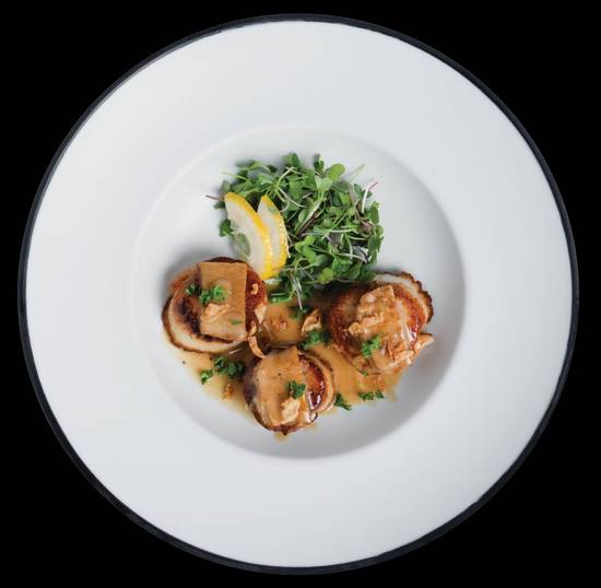 Jumbo Scallops with Mushrooms