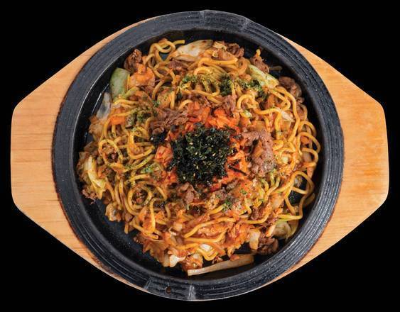 Kimchi Beef Yakisoba
