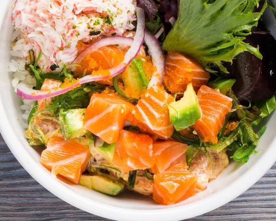 Poké Salmon Bowl