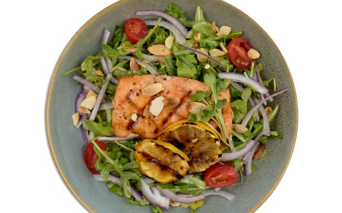 Salmon Arugula Salad