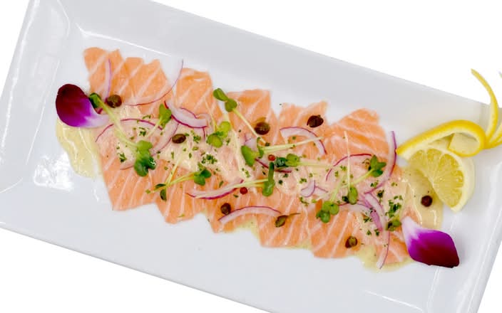 Salmon Carpaccio