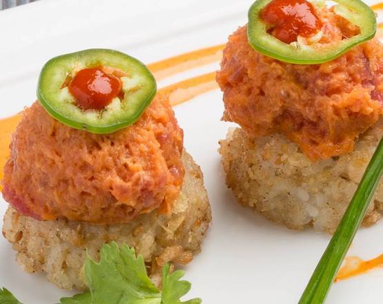 Spicy Tuna on Crispy Rice