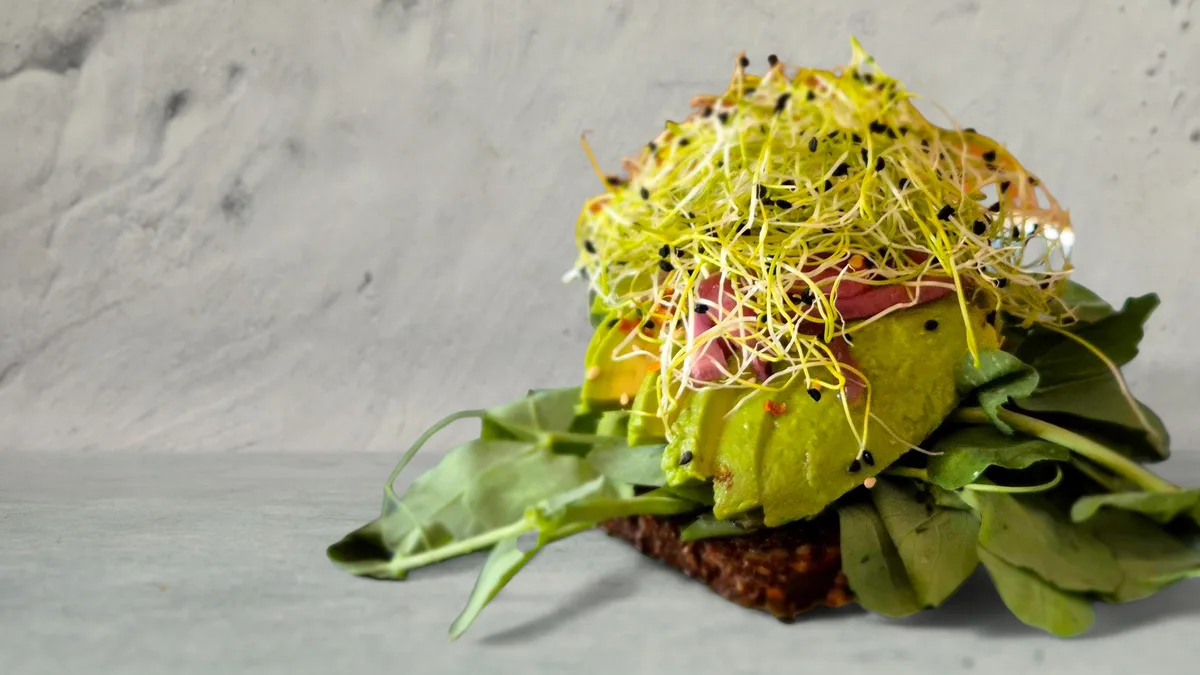 Avokadomad På Rugbrød