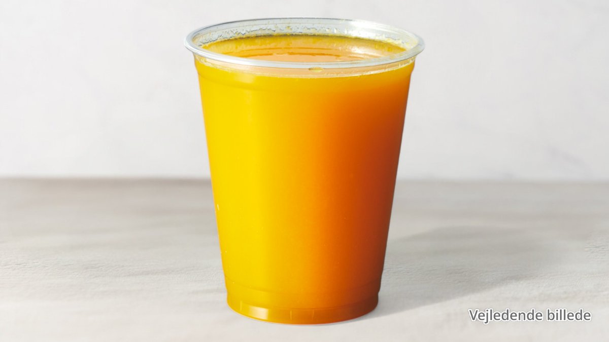 Friskpresset appelsinjuice