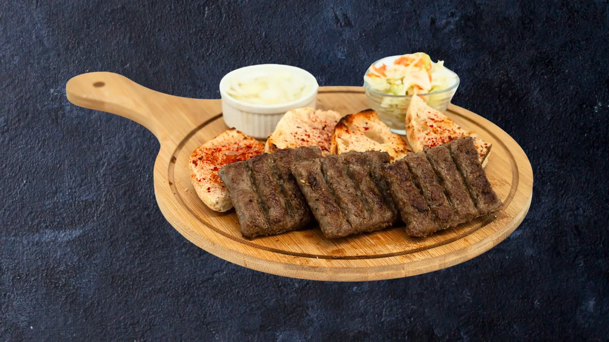 Banjalučki ćevapi obrok