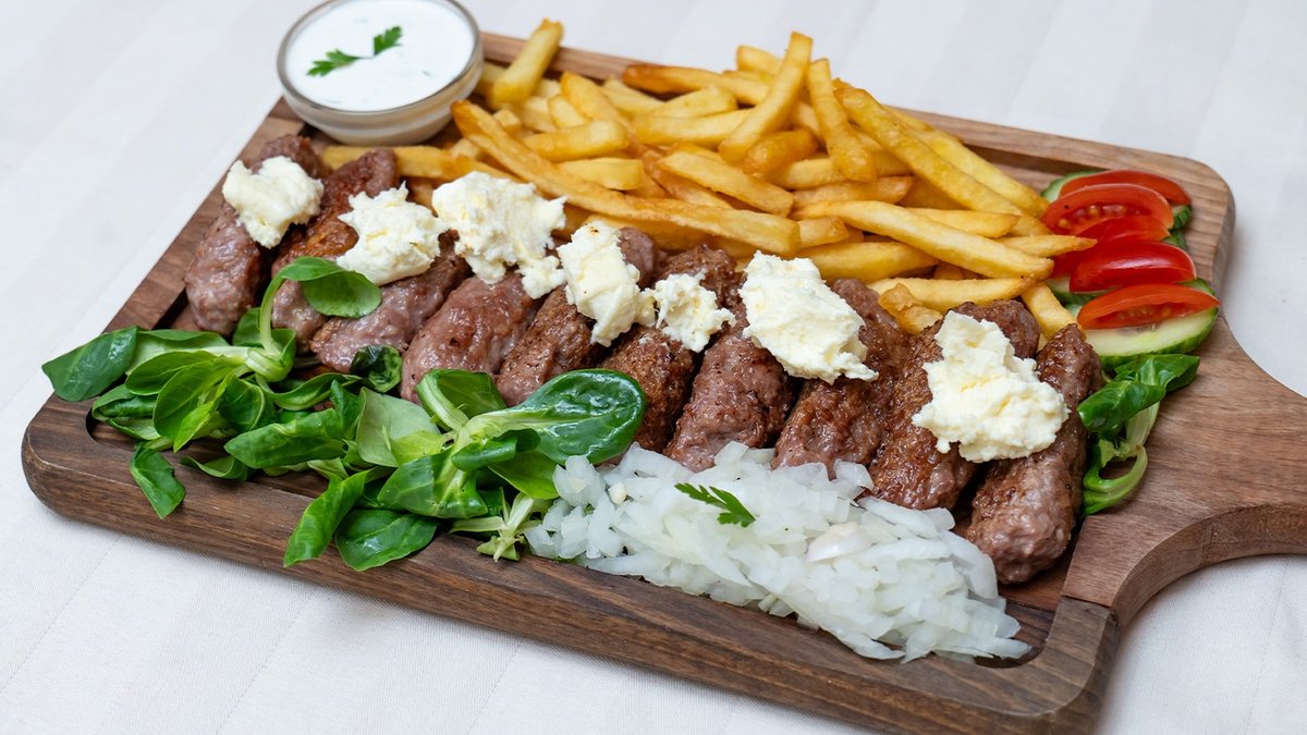 Ćevapi na kajmaku 10kom