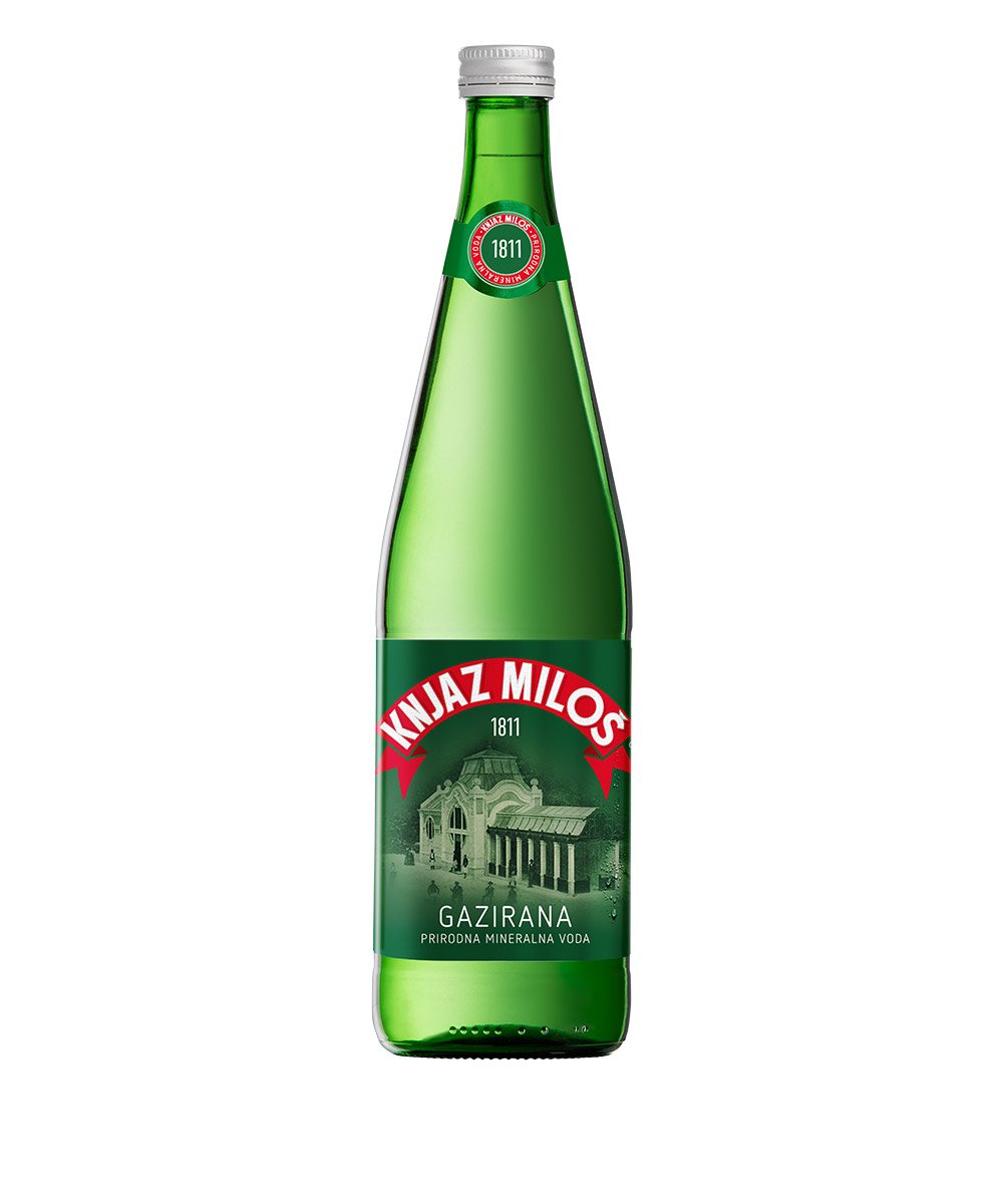 Knjaz Miloš mineralna voda gazirana 0.25 l
