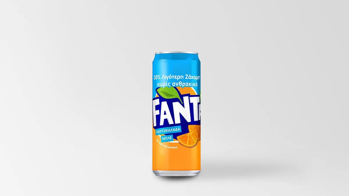 Πορτοκαλάδα Μπλε 0.33 l