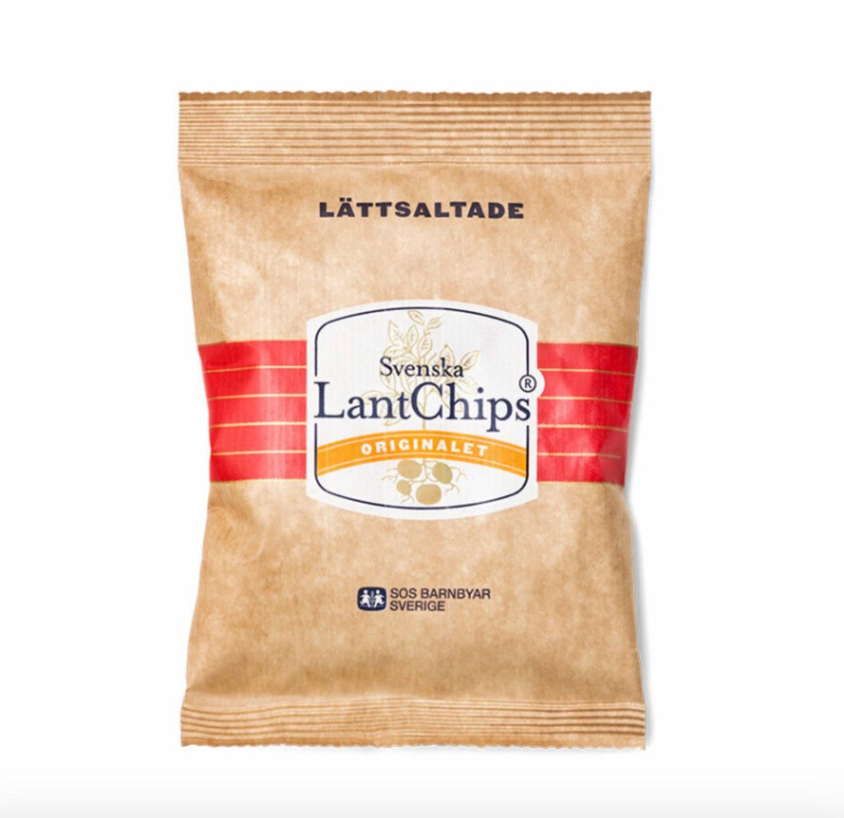 Lättsaltade / Lightly Salted Chips