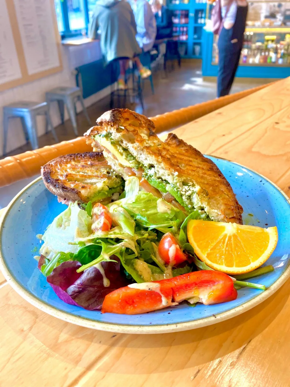 Pesto - Grillad Sandwich