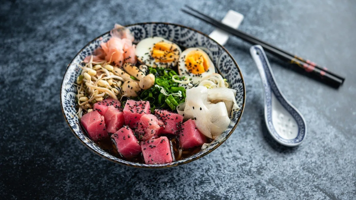 Ramen tuunikala fileega