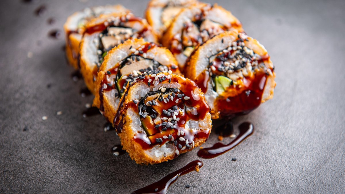 Tempura Roll with Chicken