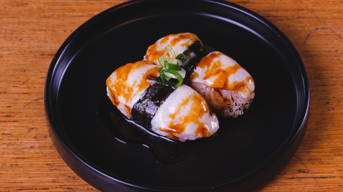 Baked Squid Aburi