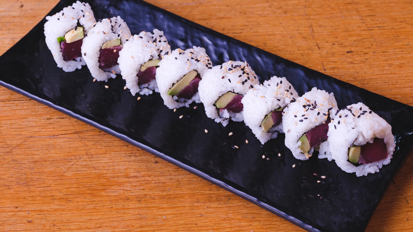 Fresh Tuna and Avocado Roll