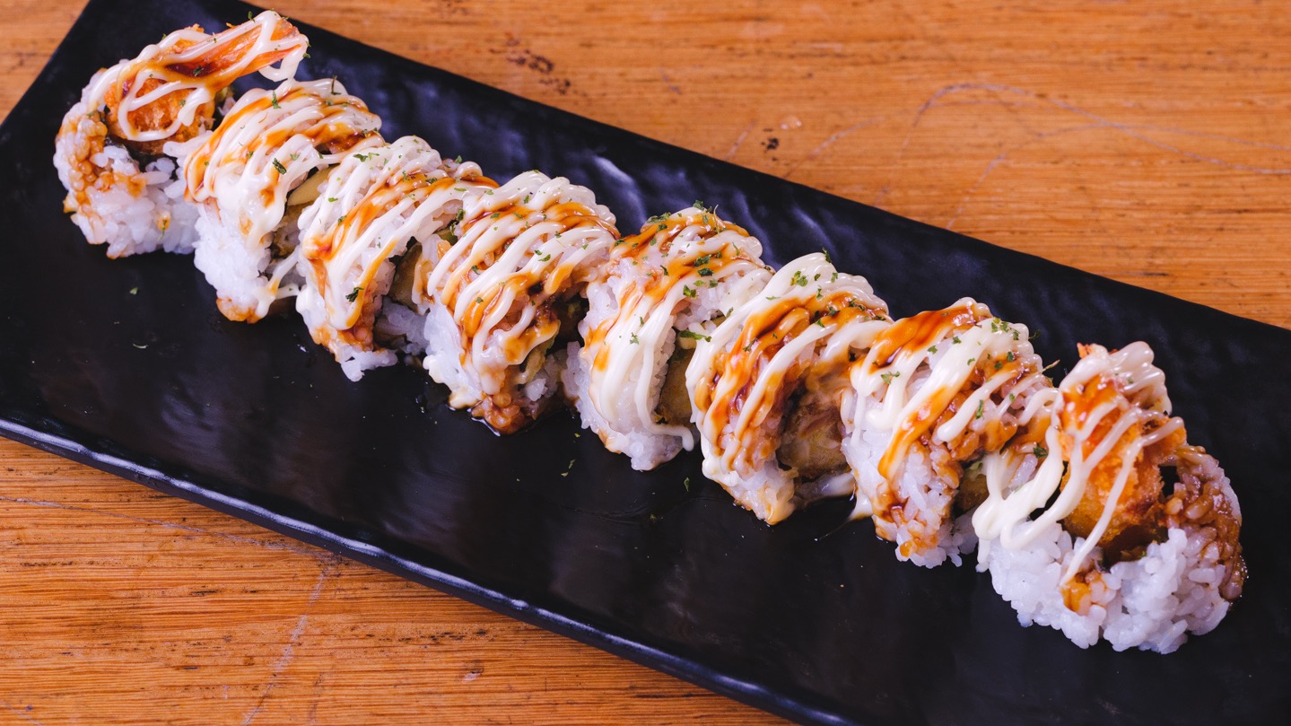 Prawn Tempura and Avocado Roll
