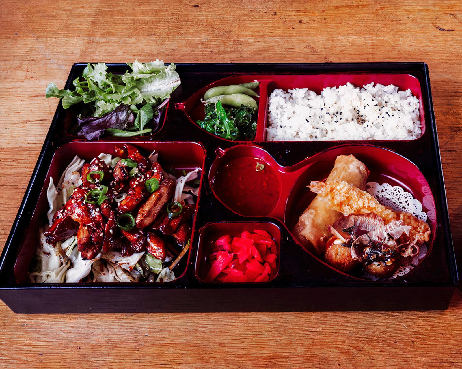 Spicy Chicken Bento Box