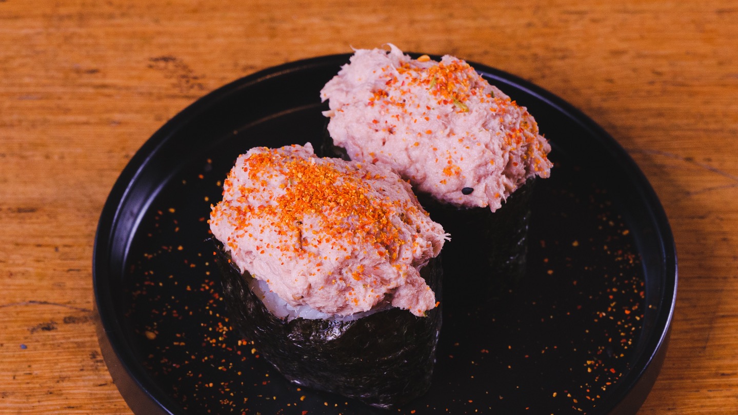 Spicy Cooked Tuna Gunkan
