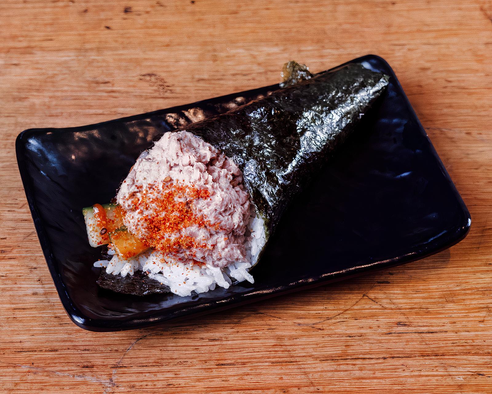 Spicy Cooked Tuna Hand Roll