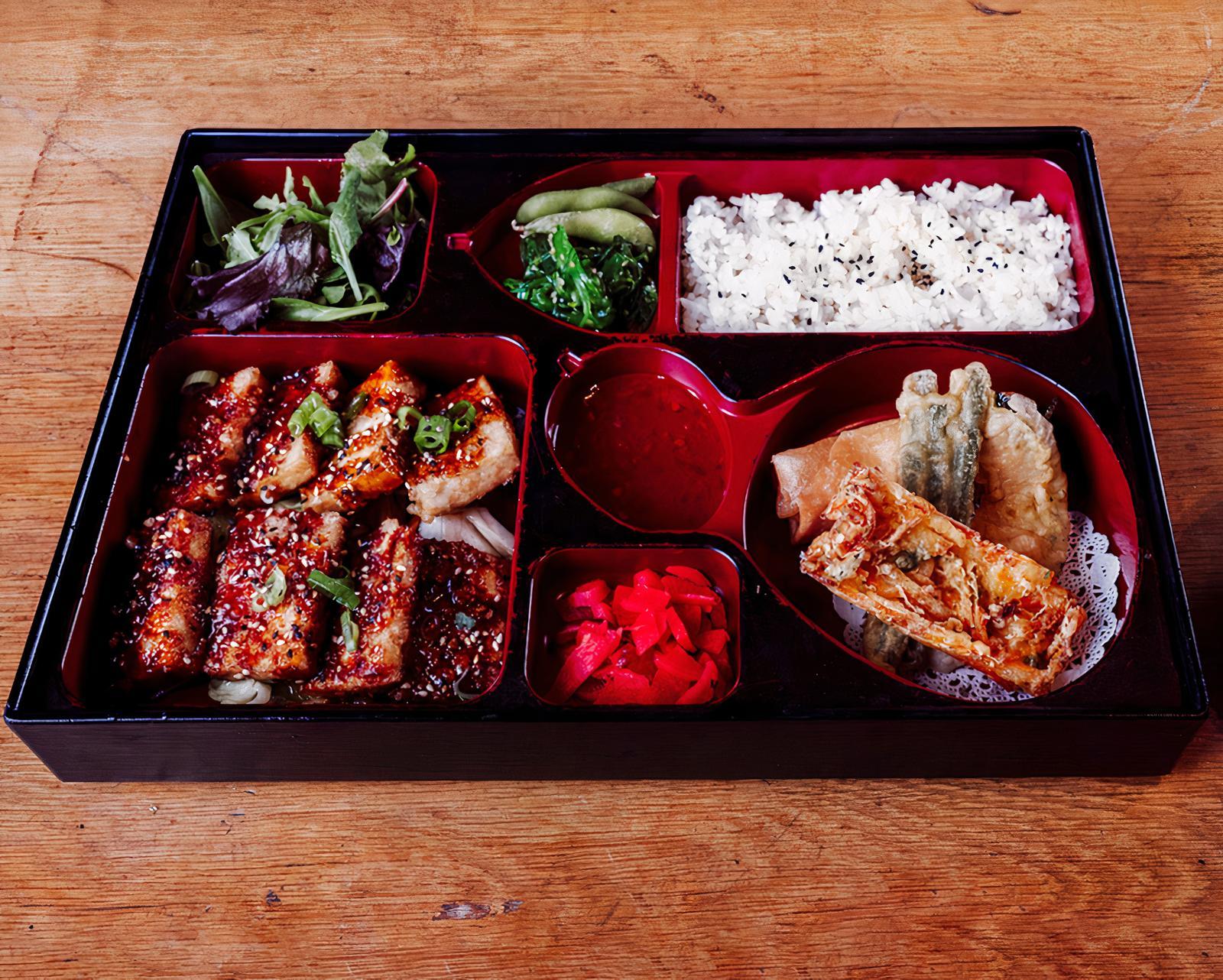 Tofu Teriyaki Bento Box (V)