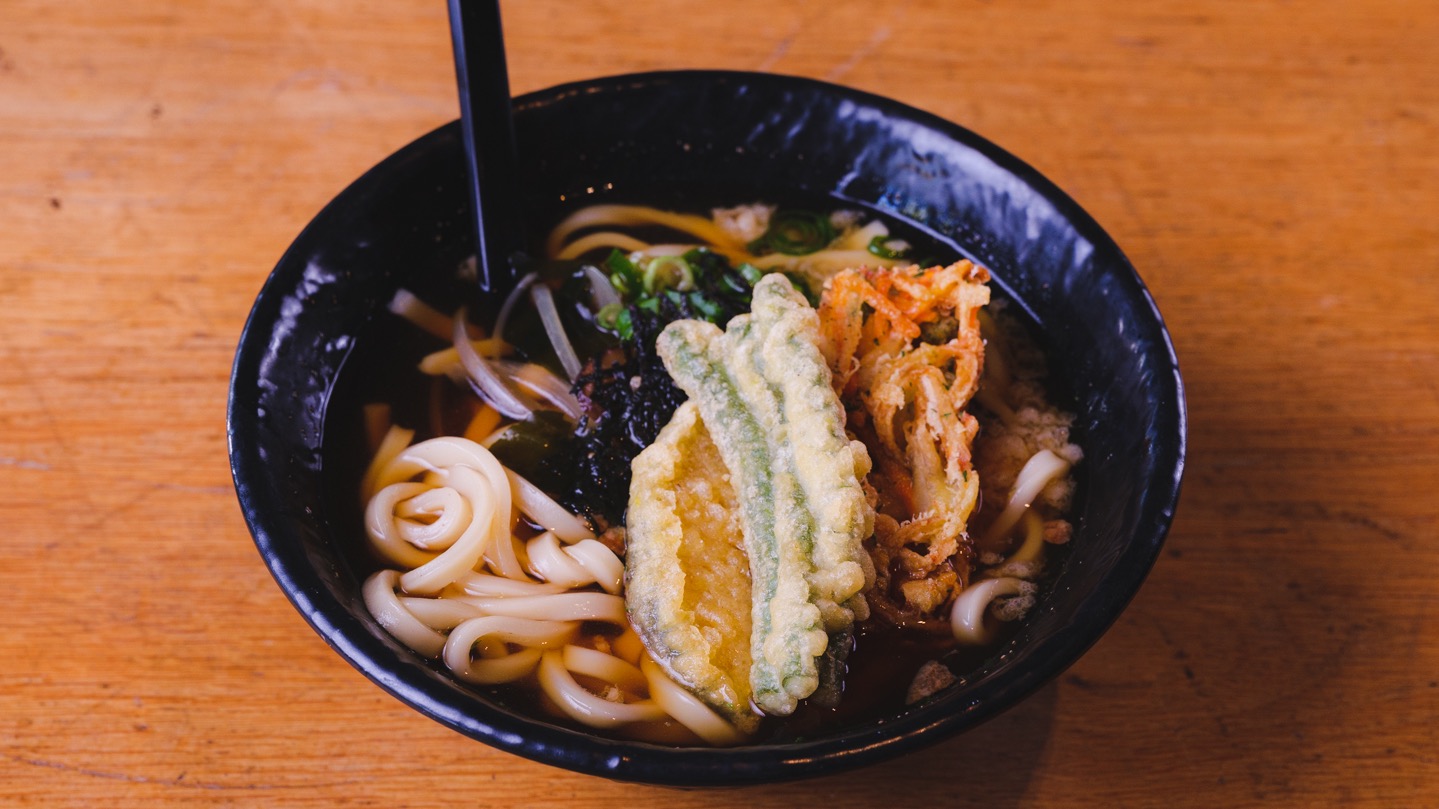 Veggie Tempura Udon (V)