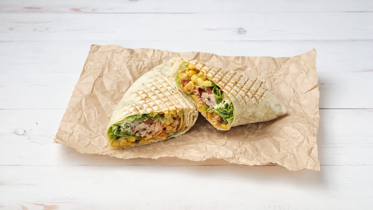 Csirkehúsos burrito