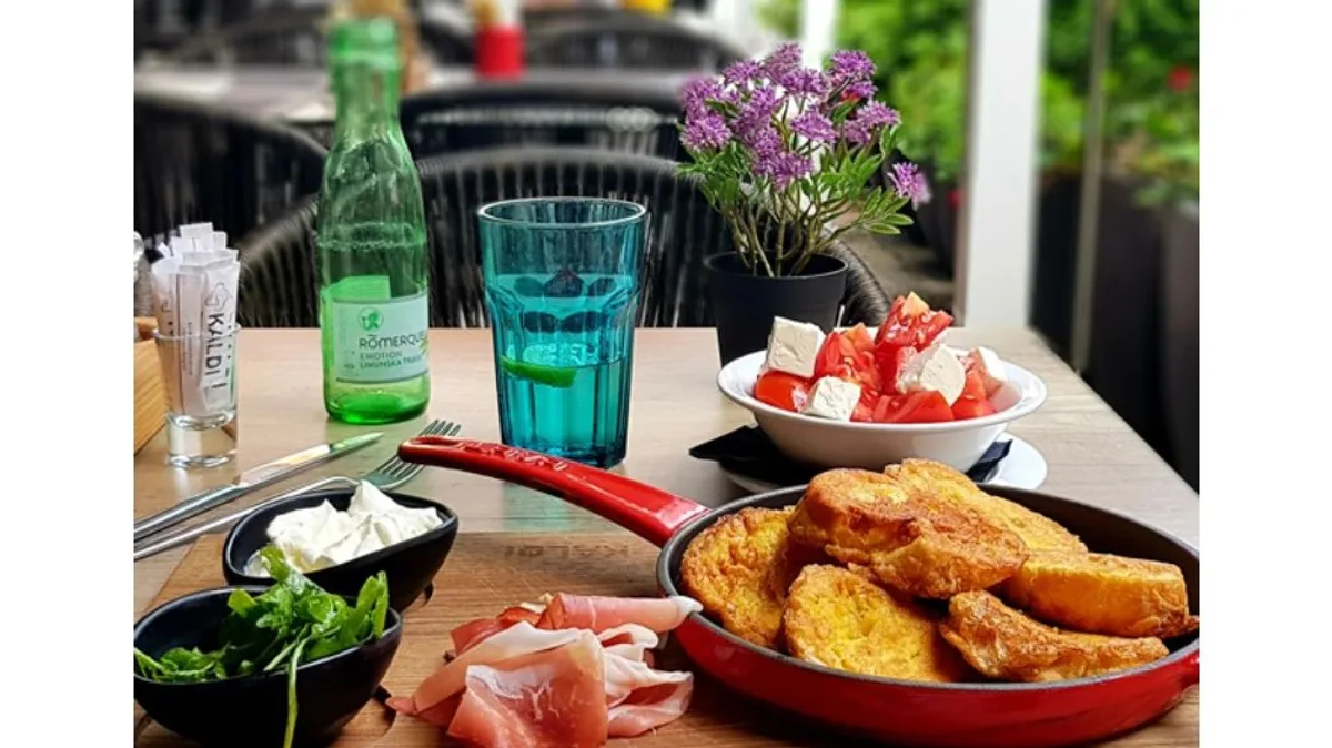 Home breakfast - prženice