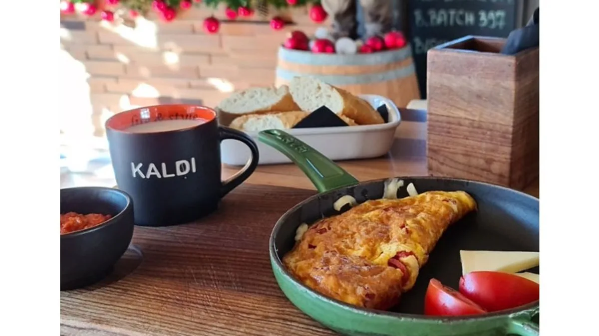 Omlet kulen i gauda