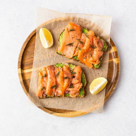 Double Salmon Toast