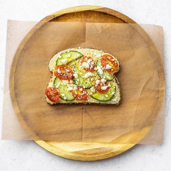 Single Hummus Toast