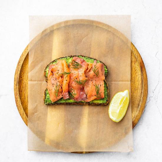 Single Salmon Toast