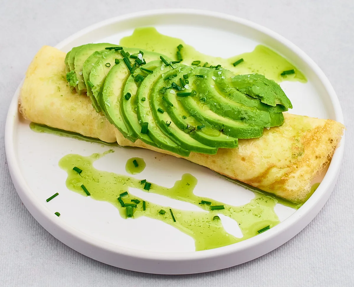 Omlet z awokado