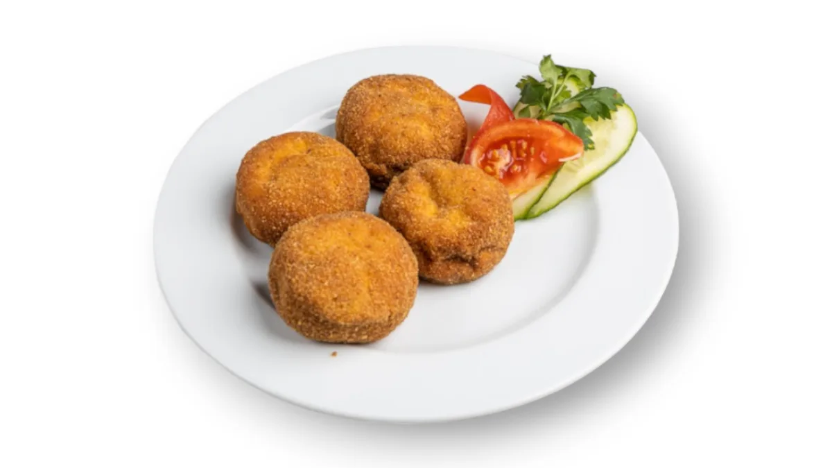 58. Rántott gombafejek + öntet