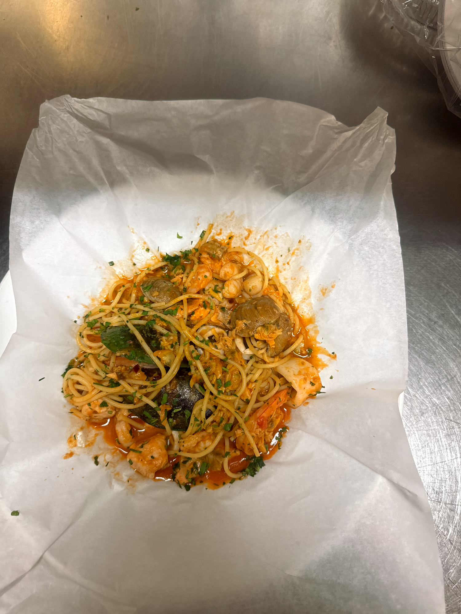 Spaghetti Ai Frutti Di Mare