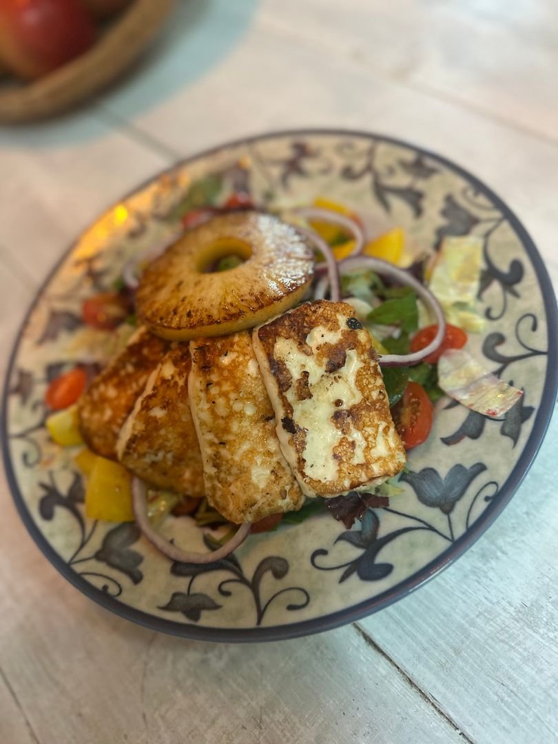 Halloumi šalát