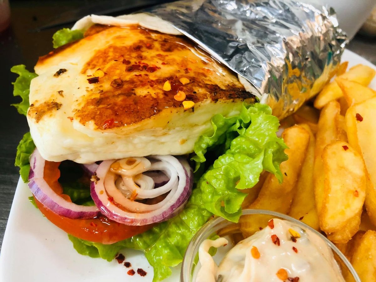 Halloumi Wrap MENU