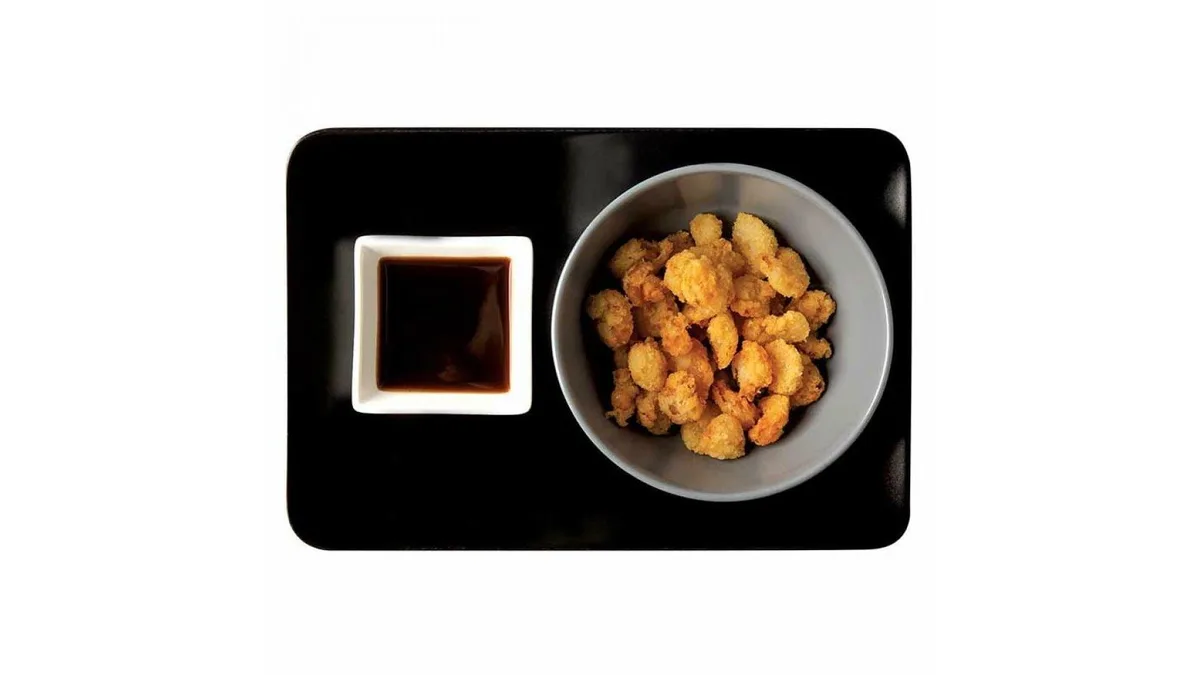 Baby shrimps popcorn
