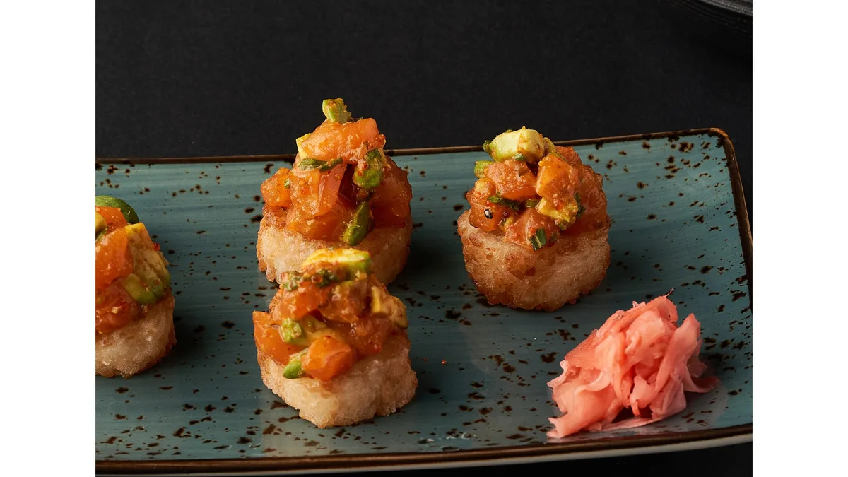 Crispy Taitai Salmon