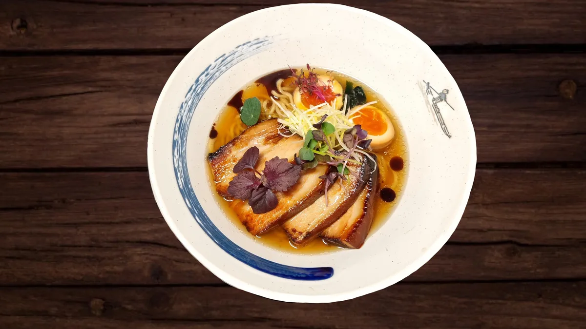 Shoyu ramen chashu sealiha