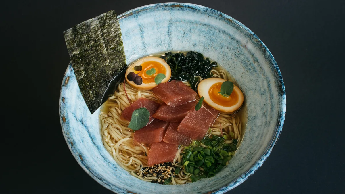 Shoyu ramen tuunikalaga