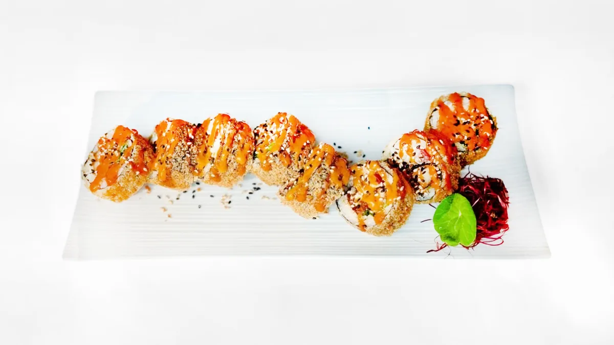 Tempura chicken roll 8 pcs