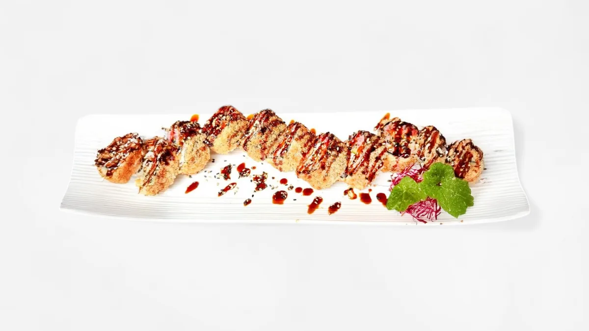 Tempura Salmon roll 8 pcs