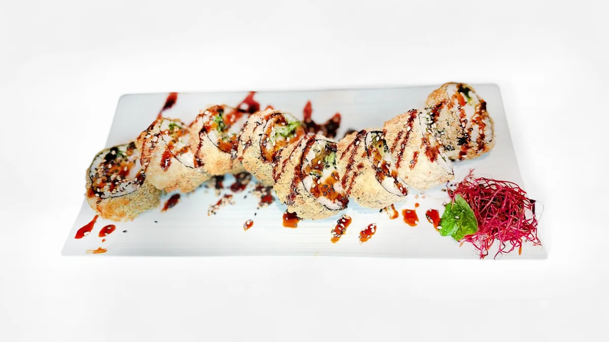 Tempura shrimps roll 8pcs