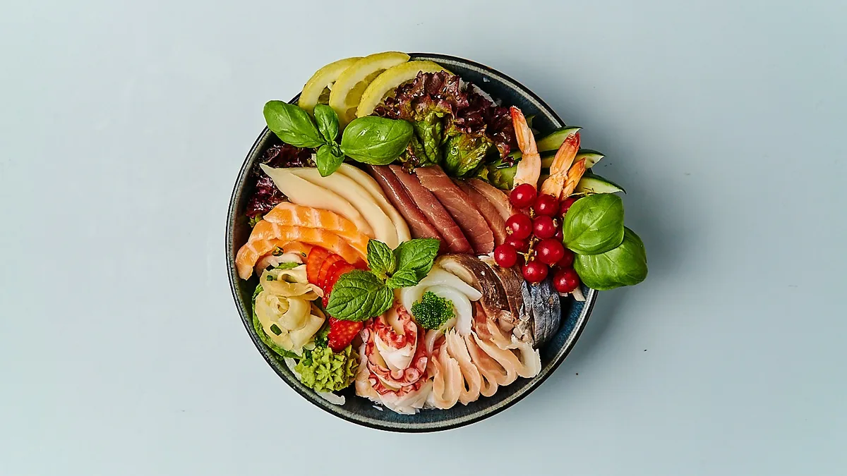 P12. Sashimi Raw Fish