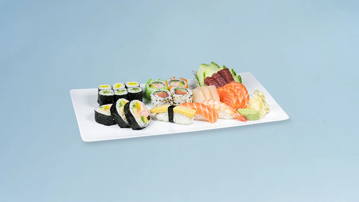 P16. Sushi-Sashimi Combo